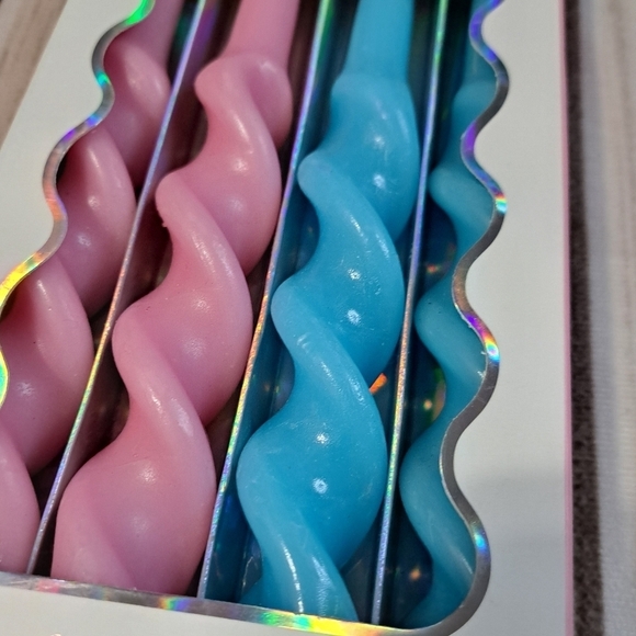 Jubilee Dripless Twisted Taper Candles Set of 4.  10 Inch - Picture 2 of 6